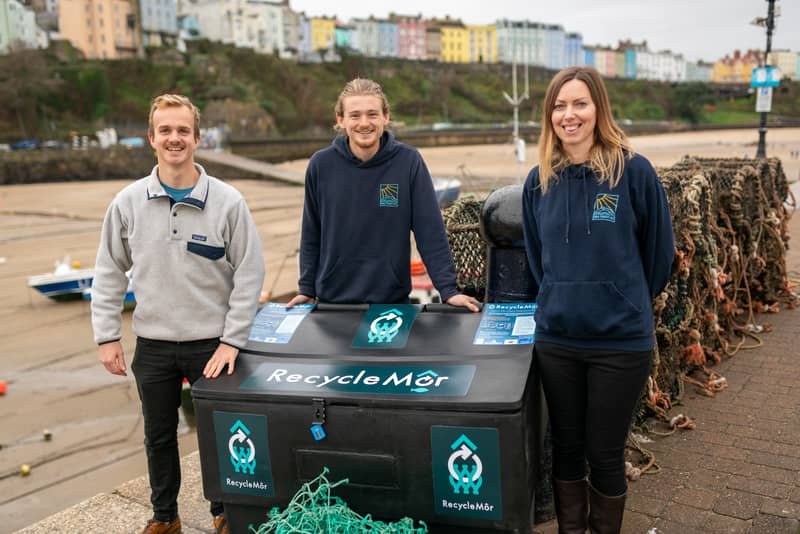 Setting up a pilot net collection scheme in Pembrokeshire - Waterhaul